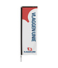 Beachvlag vierkant - Spoed