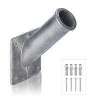 Vlaggenstokhouder Aluminium Vlaggenstokhouder Aluminium