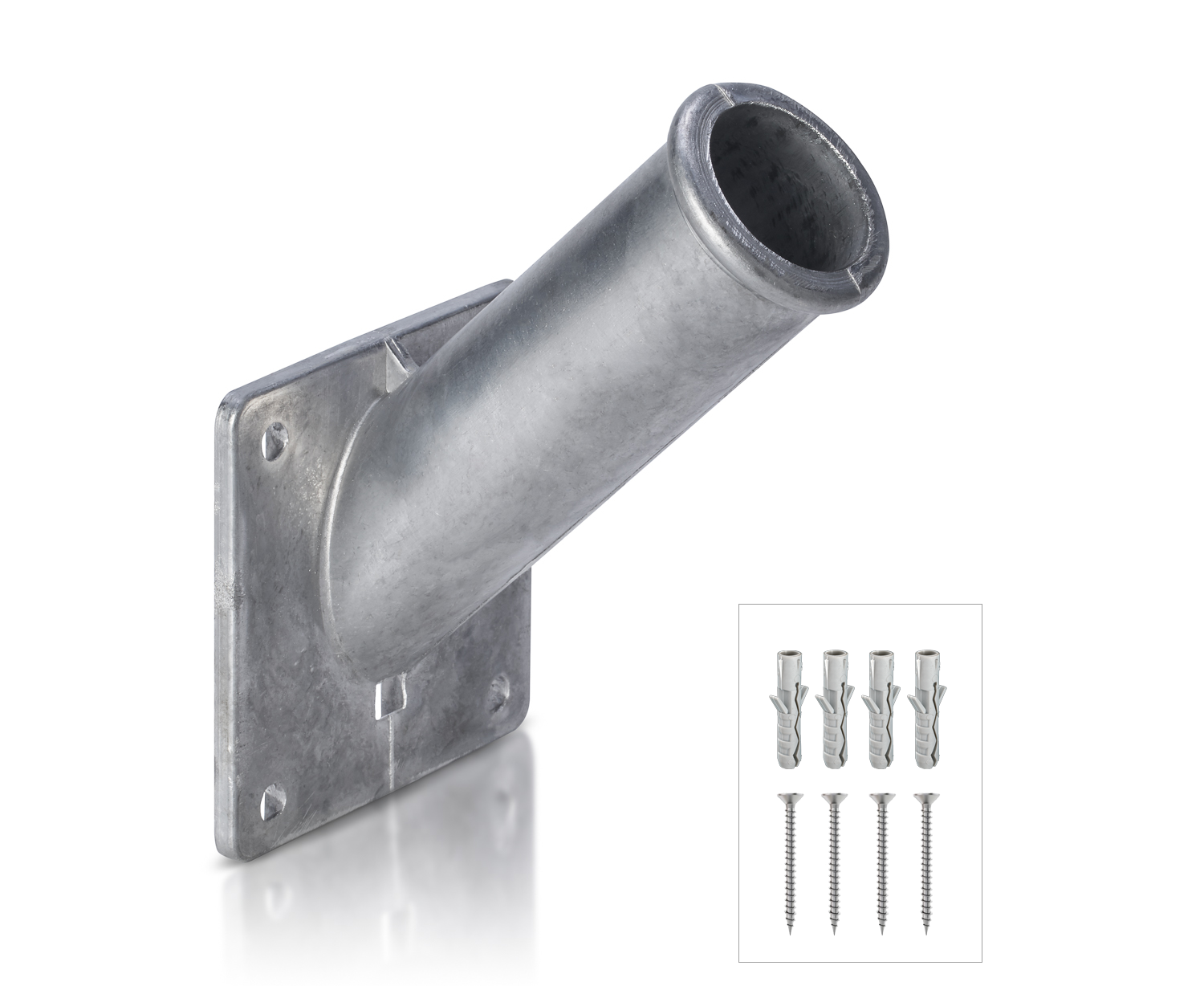 Vlaggenstokhouder Aluminium