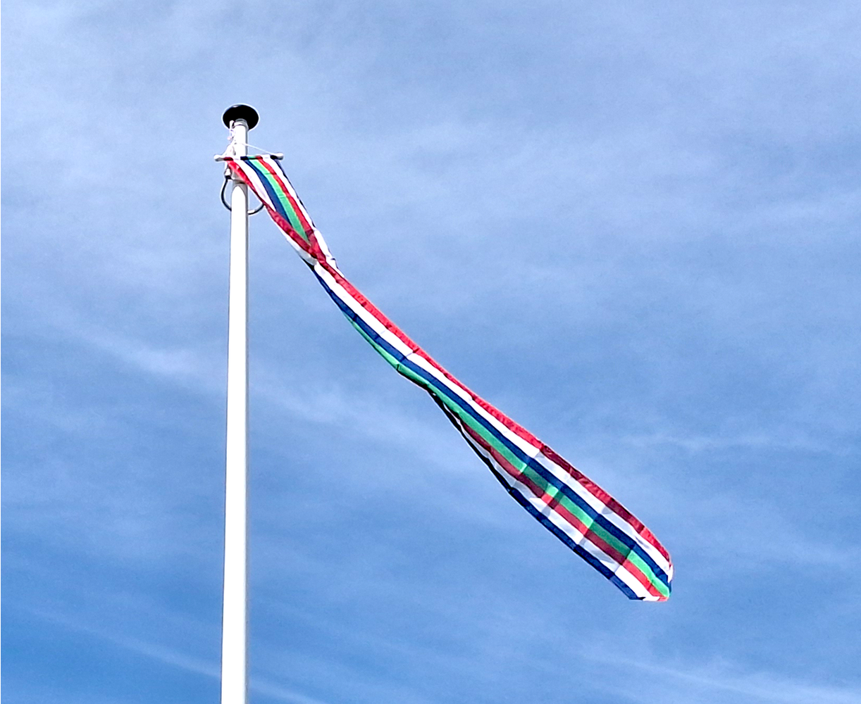 Wimpel Schiermonnikoog 25x300cm Wimpel Schiermonnikoog 25x300cm
