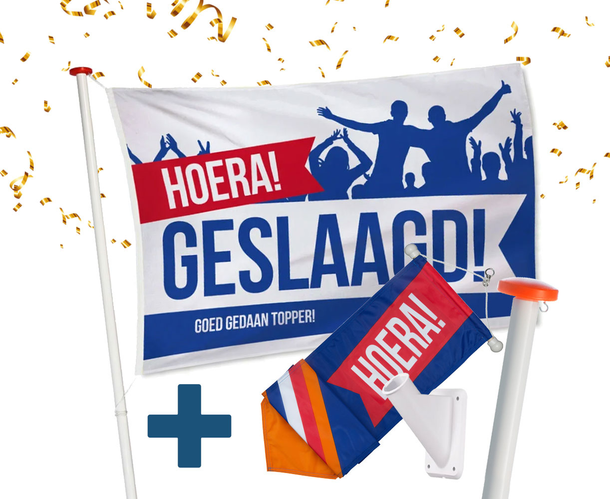 Geslaagd aan huis set