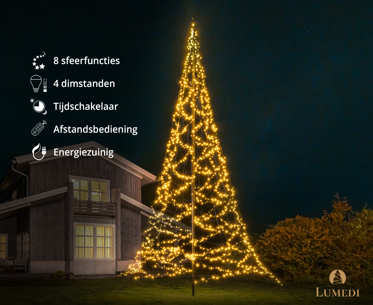 Lumedi 1600 Led | 800cm | Warm Wit