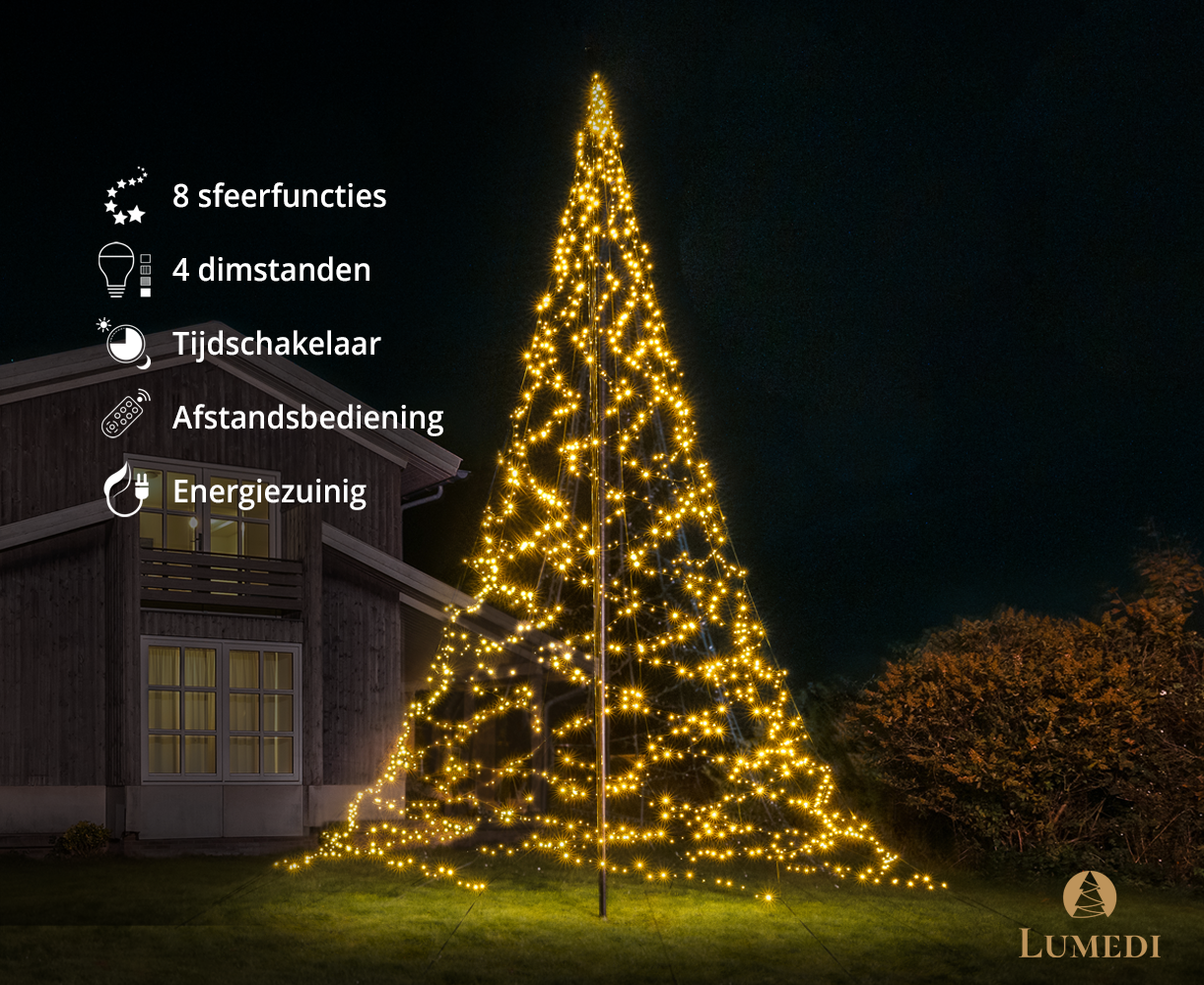 Lumedi 1600 Led | 700cm | Warm Wit