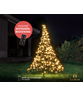 Lumedi 320 LED vlaggenmast kerstboom (op batterijen)