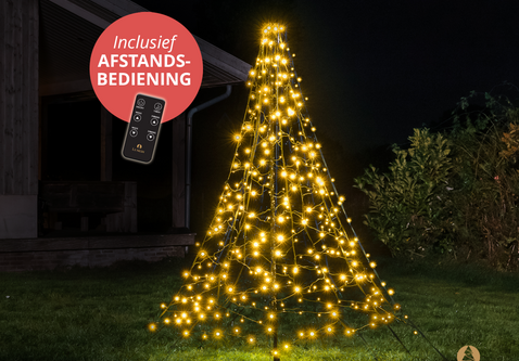 Lumedi 360 LED vlaggenmast kerstboom