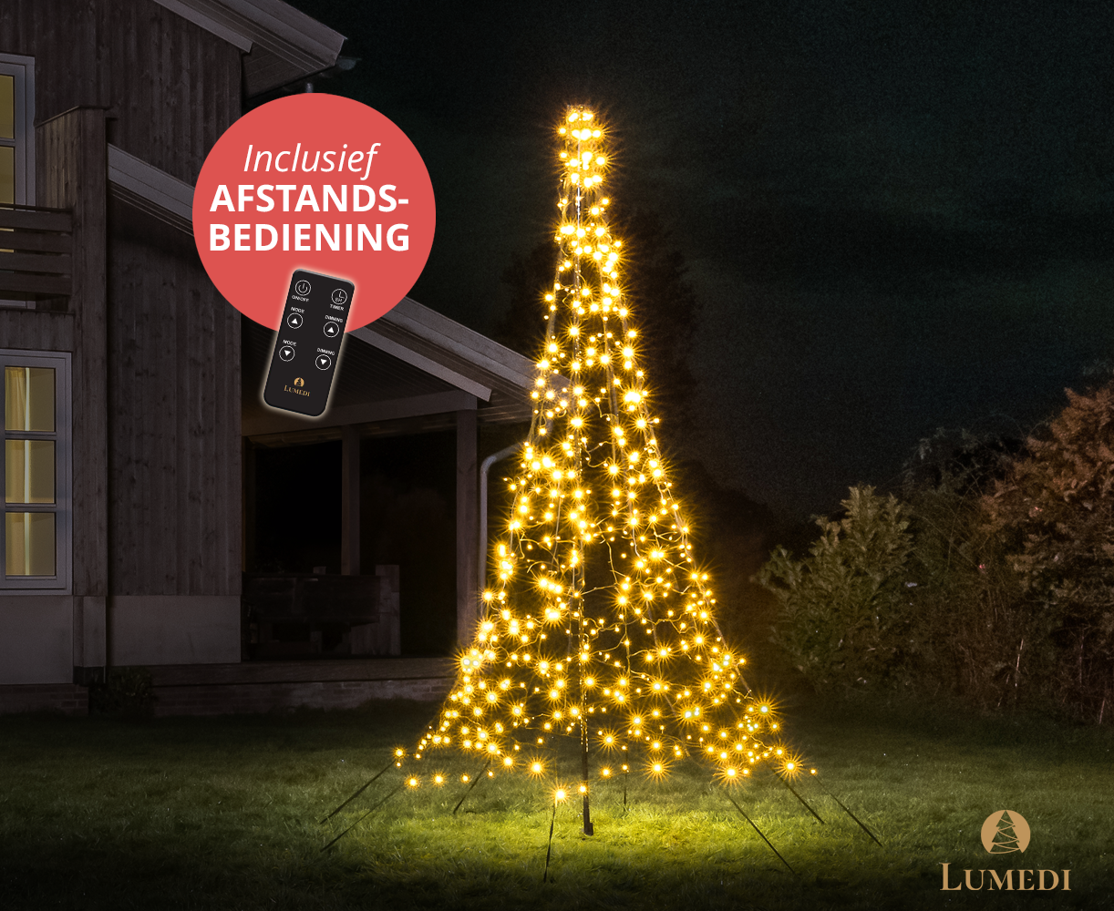 Lumedi 480 Led | 300cm | Warm Wit | Incl. mast