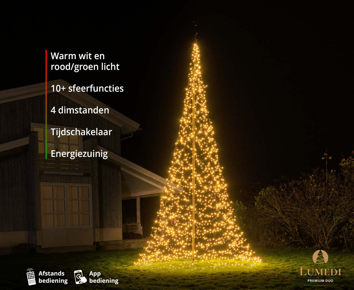 PRE-ORDER Lumedi Premium Duo 2000 Led | 600cm | Duo color