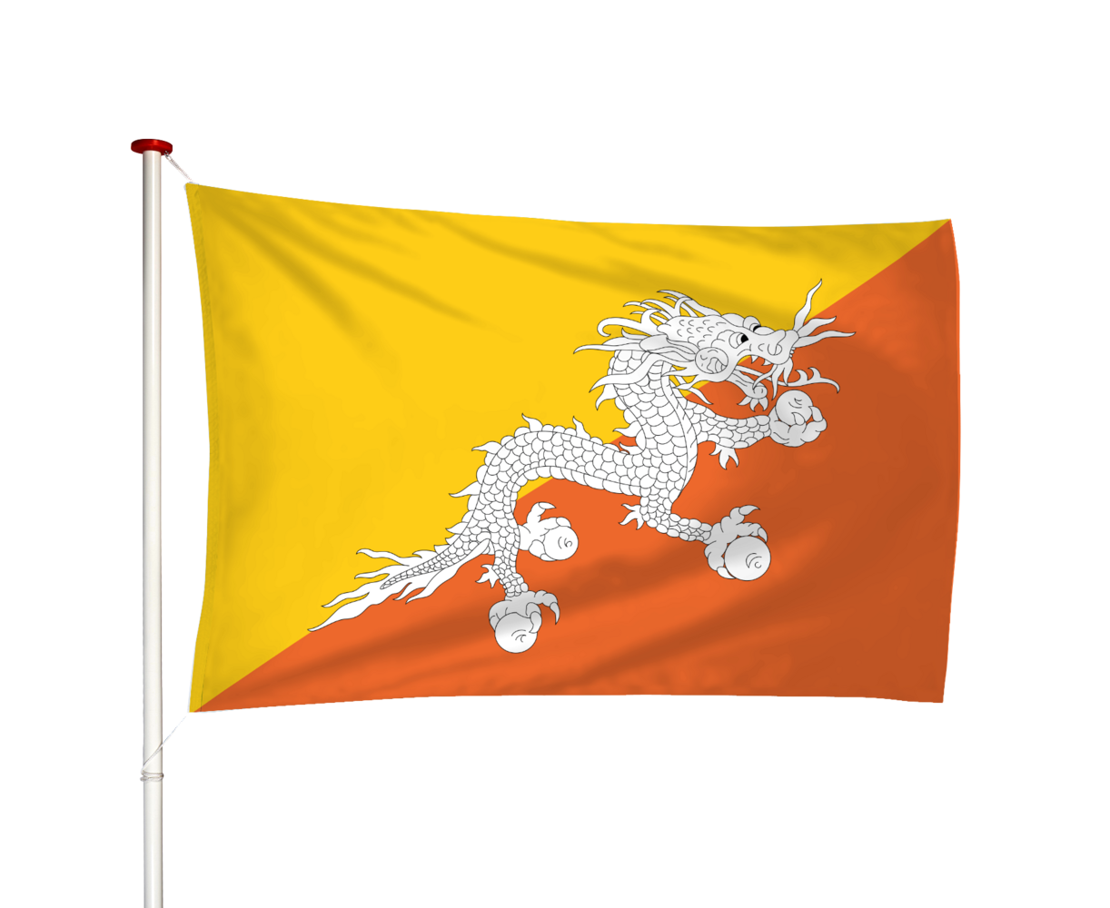 Bhutanese Vlag