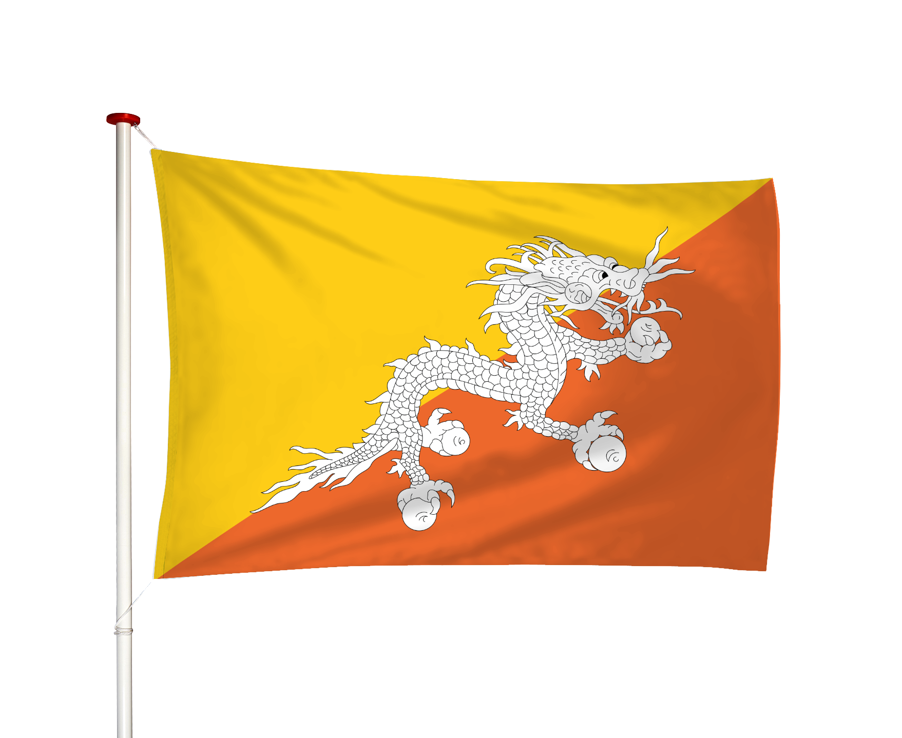 Bhutanese Vlag