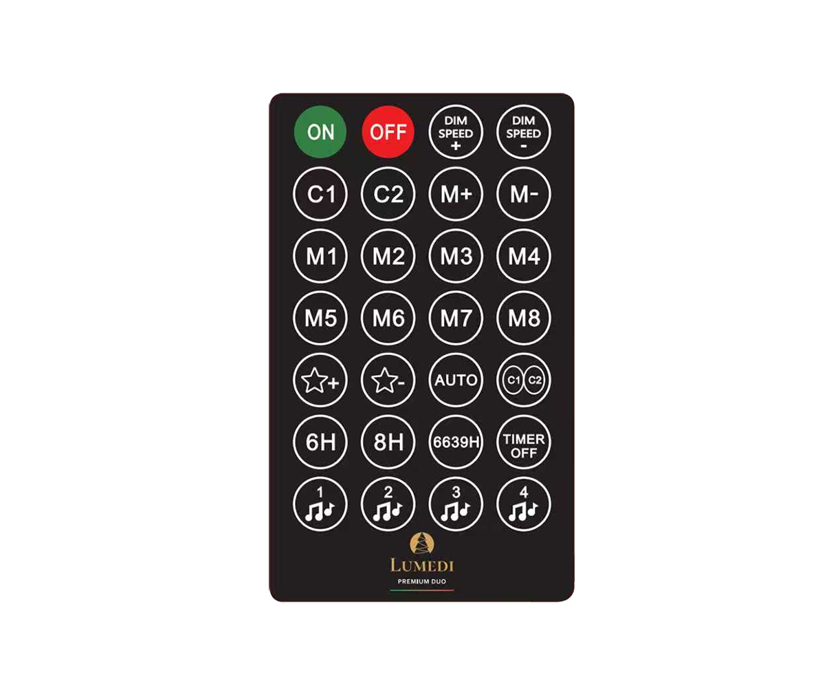 Lumedi Premium Duo afstandsbediening