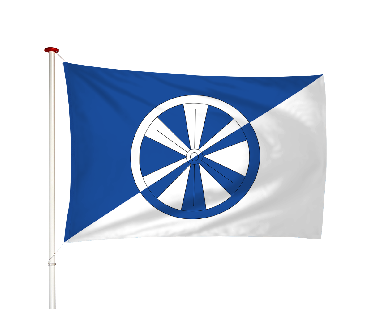 Vlag Aalsum - Ealsum (fr)