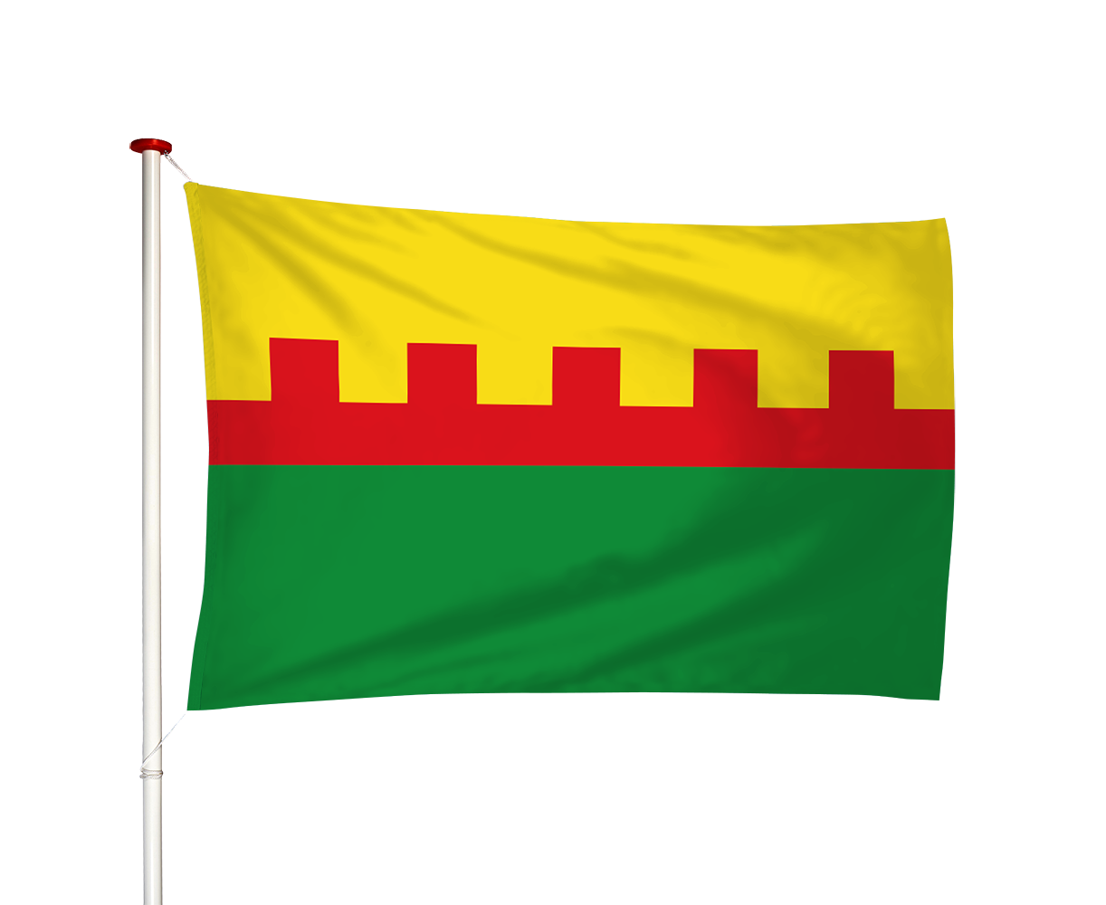 Vlag Augsbuurt Lutjewoude - Augsbuert Lytsewald (fr)