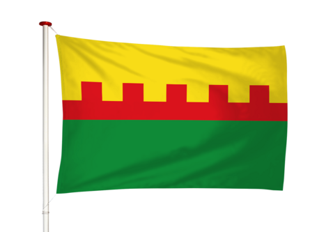 Vlag Augsbuurt Lutjewoude - Augsbuert Lytsewald (fr)
