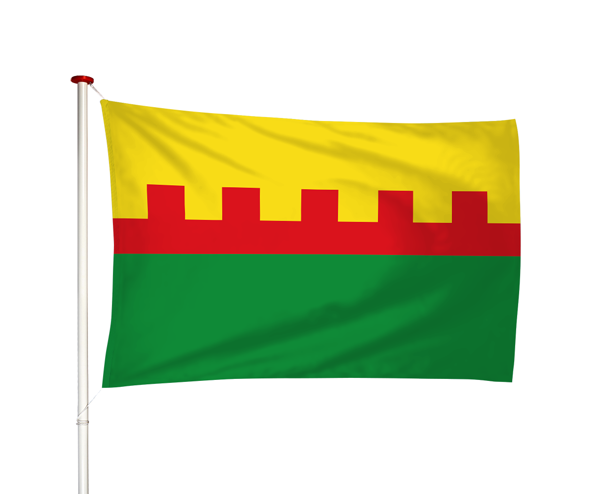 Vlag Augsbuurt Lutjewoude - Augsbuert Lytsewald (fr)