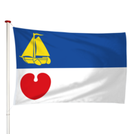 Vlag Blauwhuis - Blauhus (fr)