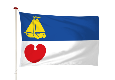 Vlag Blauwhuis - Blauhus (fr)