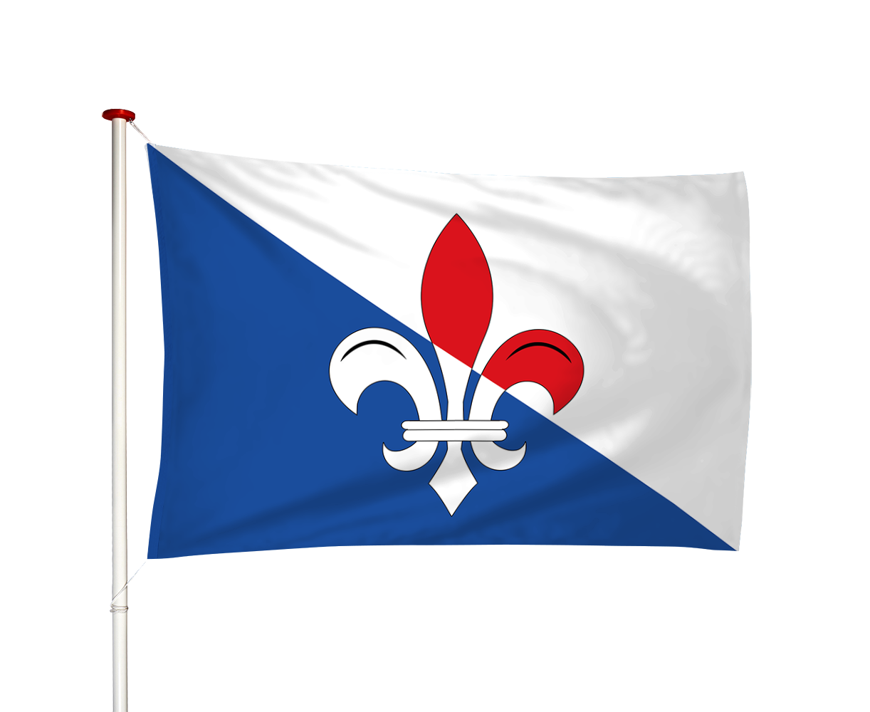 Vlag Bornwird - Boarnwert (fr)