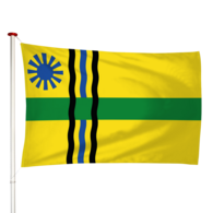 Vlag Broeksterwoude - Broeksterwald (fr)