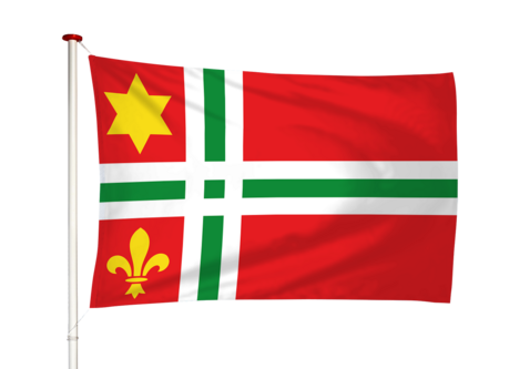 Vlag Buitenpost - Butenpost (fr)
