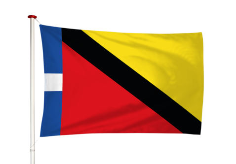 Vlag Cornwerd - Koarnwert (fr)