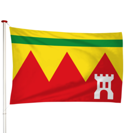 Vlag Damwoude - Damwald (fr)