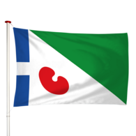 Vlag Dedgum - Dedzjum (fr)