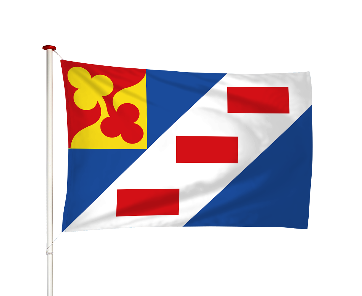 Vlag Drachtstercompagnie - Drachtser Kompenije (fr)