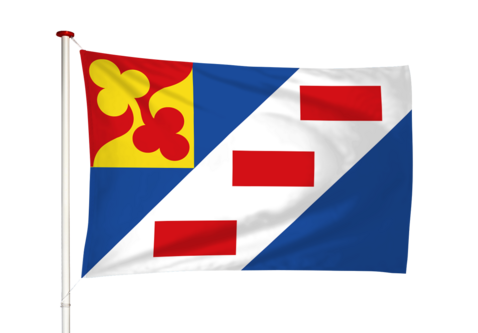 Vlag Drachtstercompagnie - Drachtser Kompenije (fr)