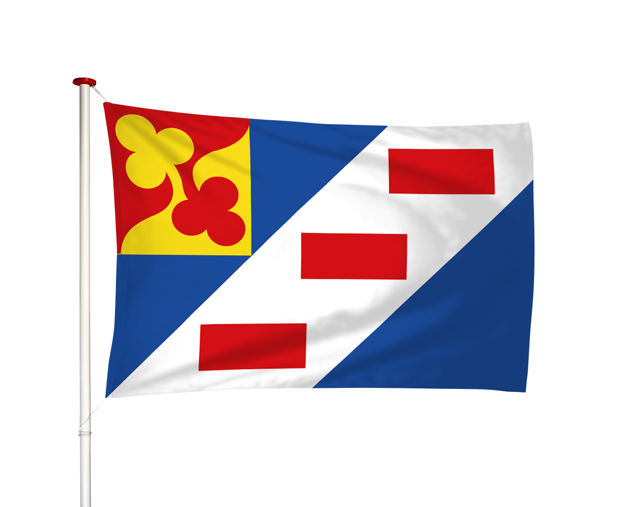 Vlag Drachtstercompagnie - Drachtser Kompenije (fr)
