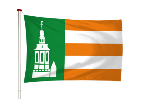 Vlag Dronrijp - Dronryp (fr)