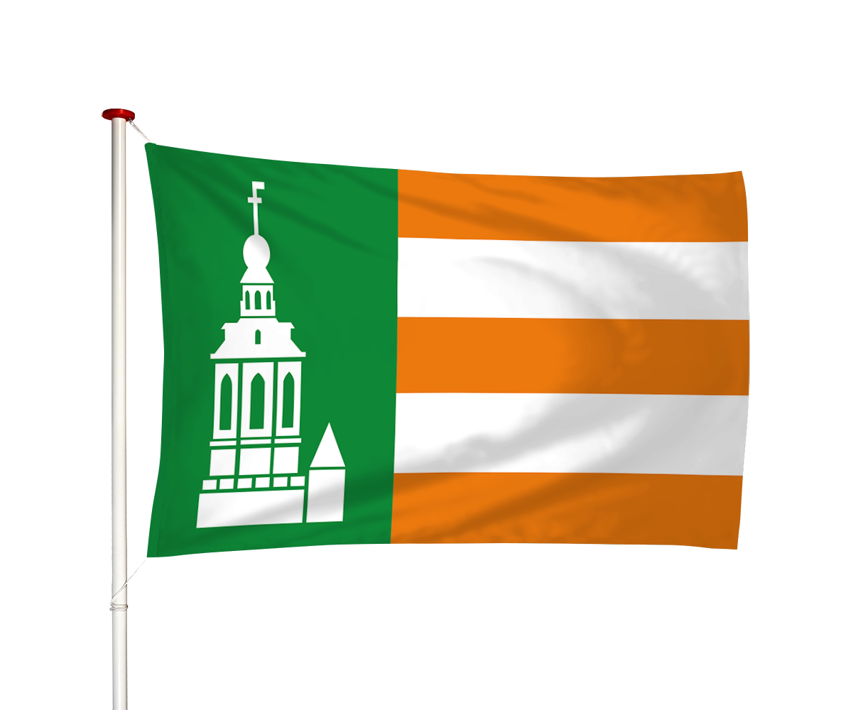 Vlag Dronrijp - Dronryp (fr)