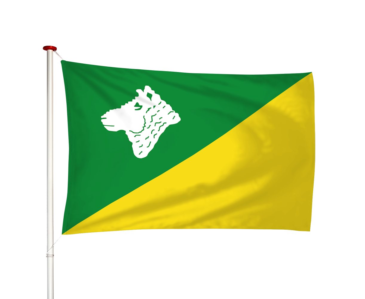 Vlag Eestrum - Jistrum (fr)