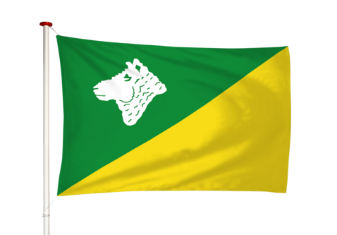 Vlag Eestrum - Jistrum (fr)