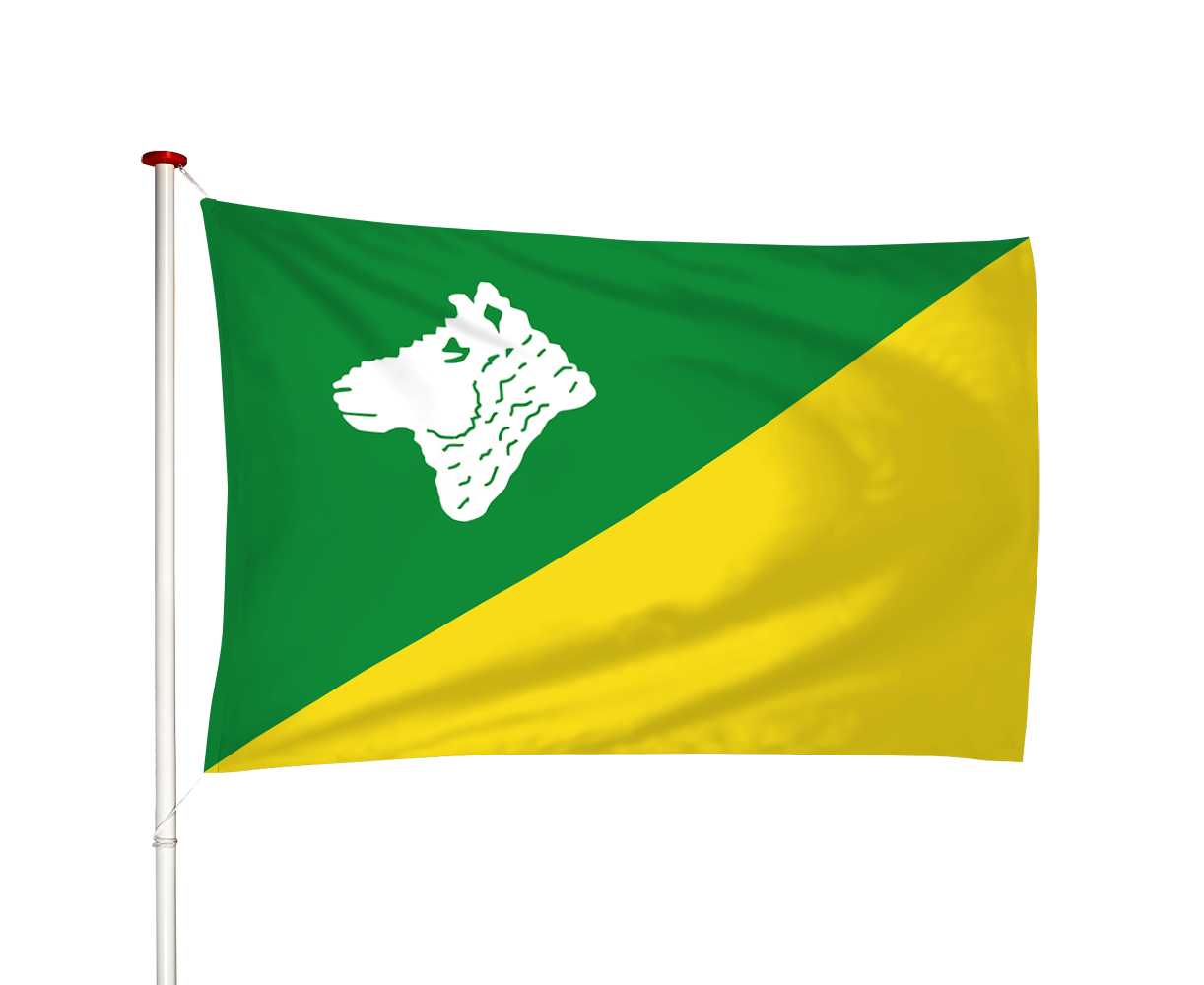 Vlag Eestrum - Jistrum (fr)