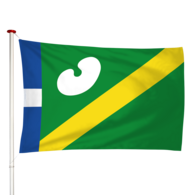 Vlag Ferwoude - Ferwalde (fr)