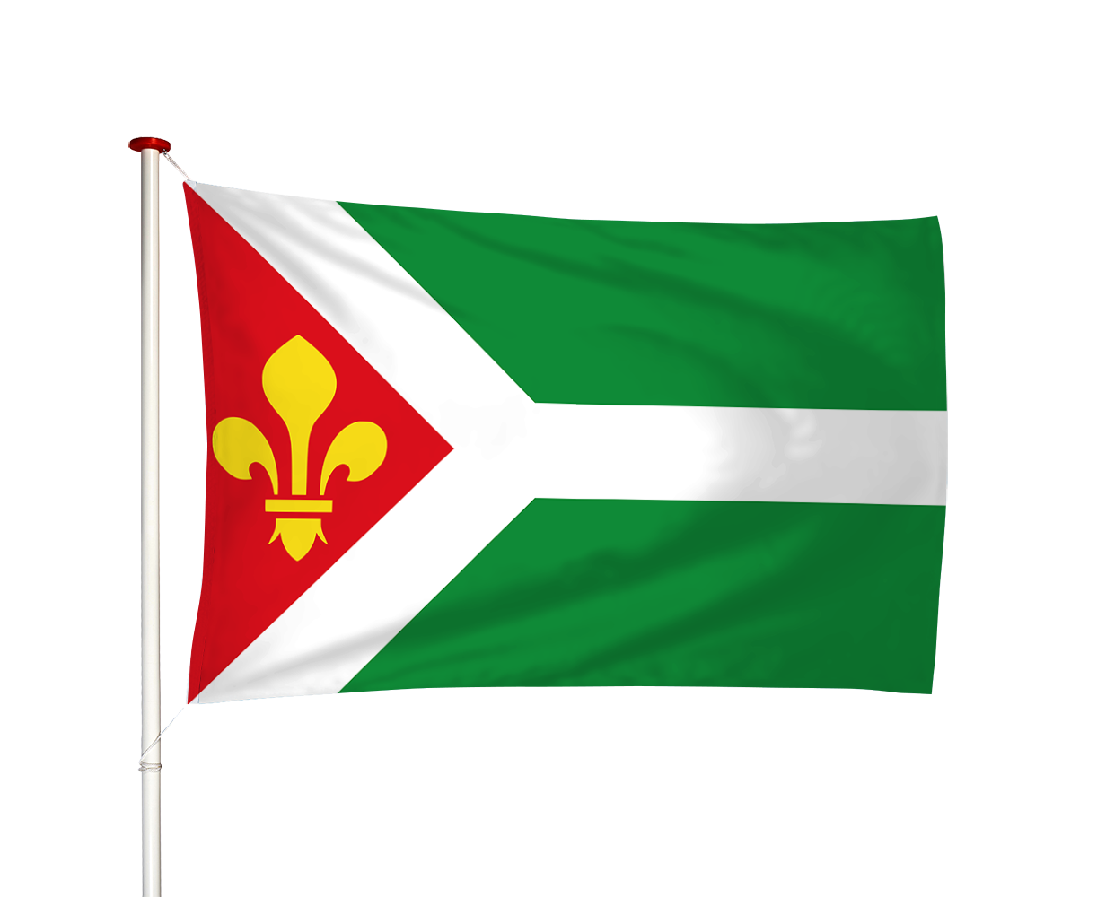 Vlag Gerkesklooster - Gerkeskleaster (fr)