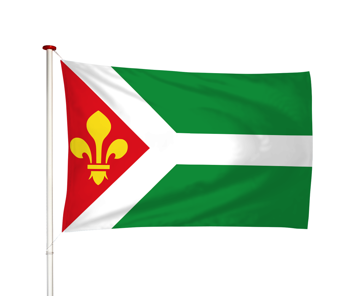 Vlag Gerkesklooster - Gerkeskleaster (fr)