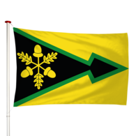 Vlag Gorredijk - De Gordyk (fr)