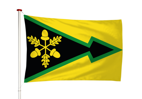 Vlag Gorredijk - De Gordyk (fr)
