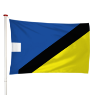 Vlag Idsegahuizum - Skuzum (fr)