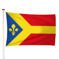 Vlag Ijsbrechtum - Ysbrechtum (fr)