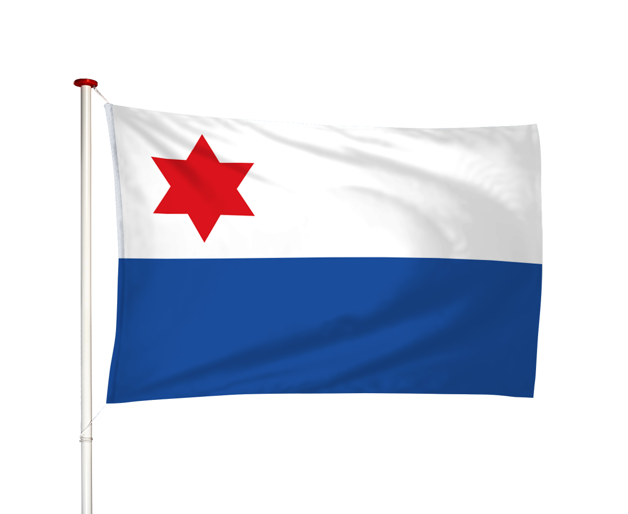 Vlag Kollumerpomp - De Pomp (fr)