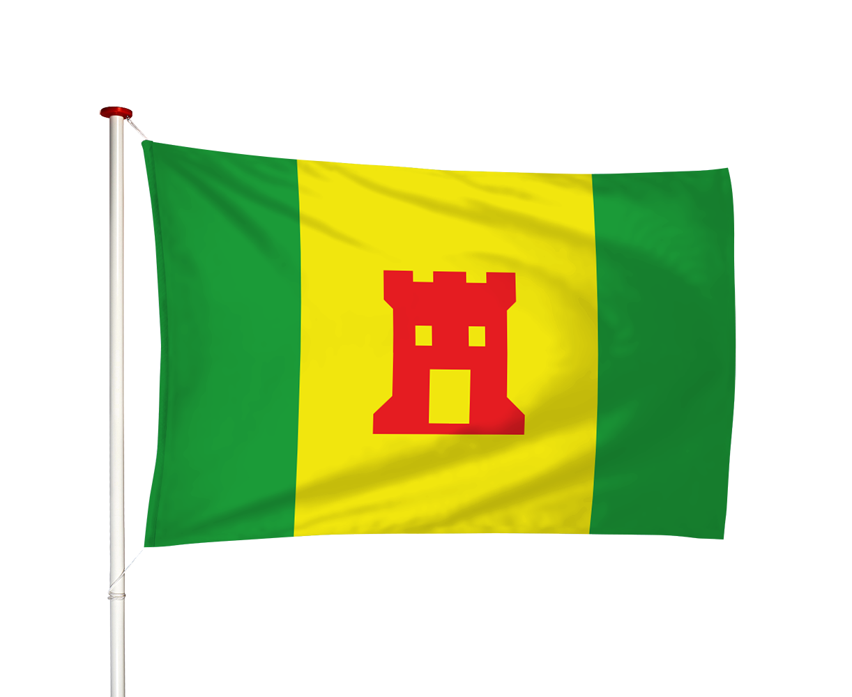 Vlag Kollemerzwaag - Kollumersweach (fr)