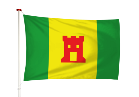 Vlag Kollemerzwaag - Kollumersweach (fr)