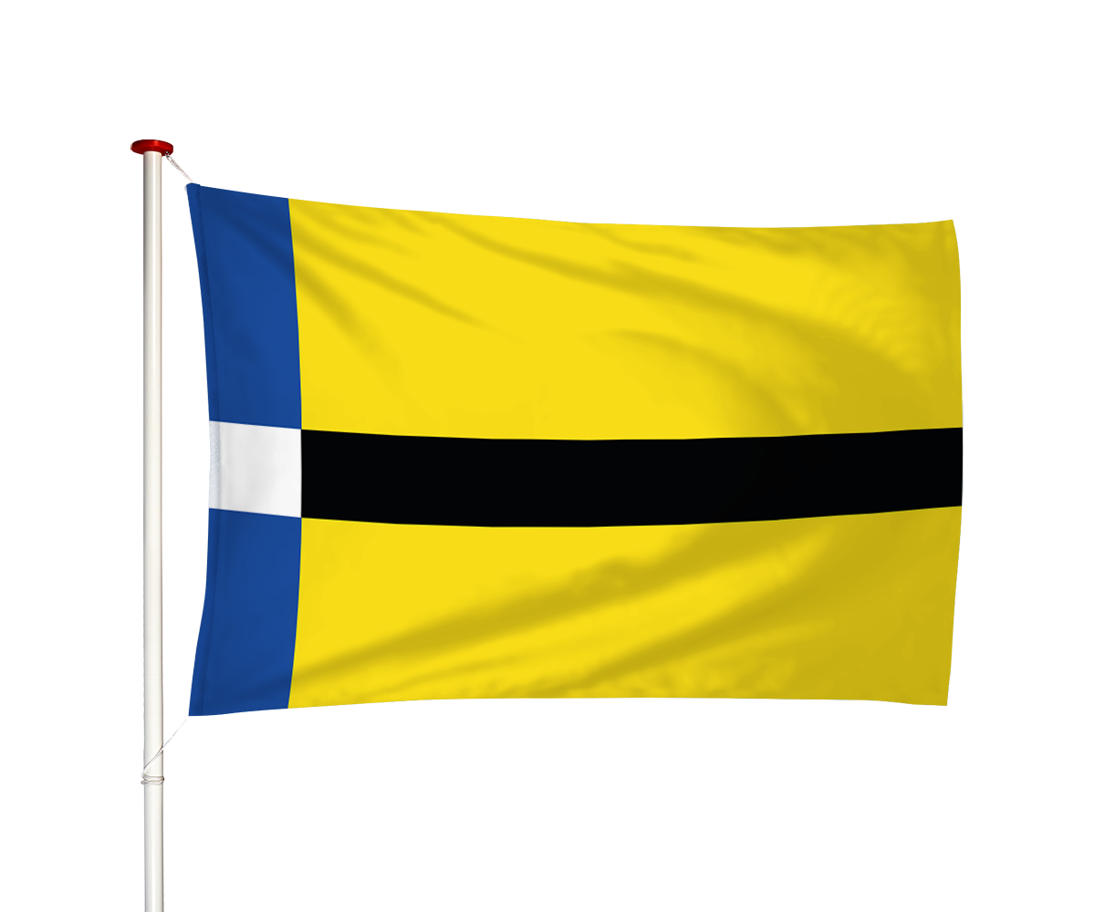 Vlag Kornwerderzand - Koarnwertersan (fr)