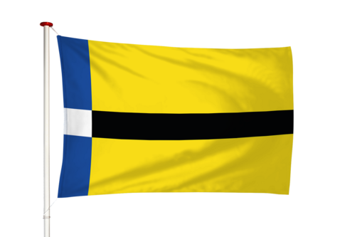 Vlag Kornwerderzand - Koarnwertersan (fr)