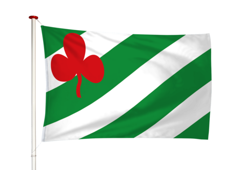 Vlag Langezwaag - Langsweagen (fr)