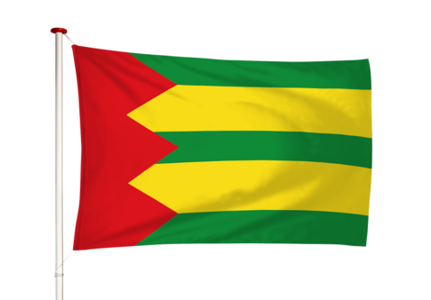 Vlag Lutkewierum - Lytsewierrum (fr)