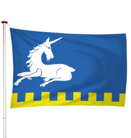 Vlag Menaldum - Menaam (fr)