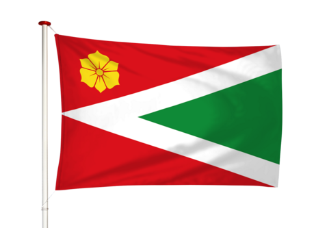 Vlag Oenkerk - Oentsjerk (fr)